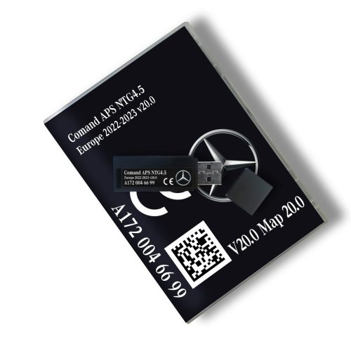 Mercedes-Benz Comand NTG 4.5/4.7 v20 USB stick + PIN CODE  Europe | Part number: A1720046699