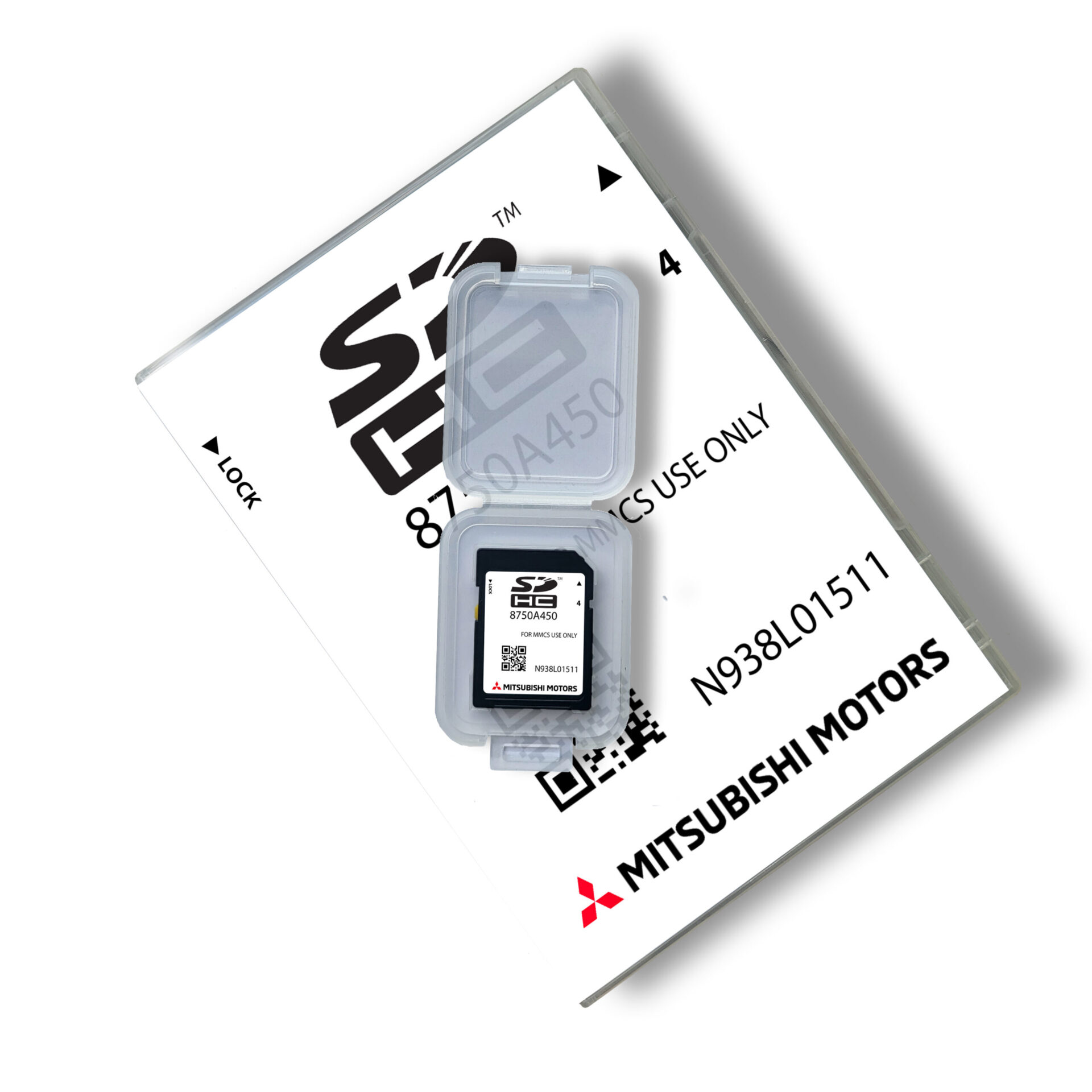 Mitsubishi MMCS E11 / E12 / W13 SD card Europe 2025 | Part number: 8750A450