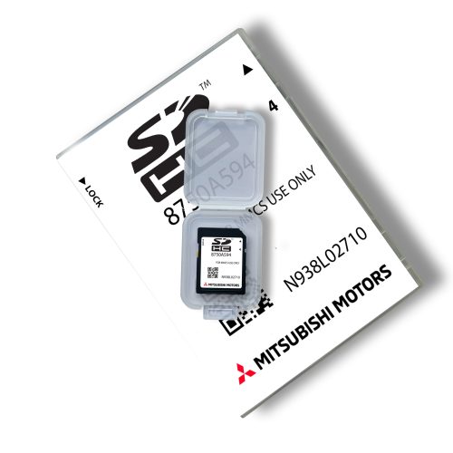 Mitsubishi MMCS W15 / W17 SD-Karte Europa 2025 | Teilenummer: 8750A594