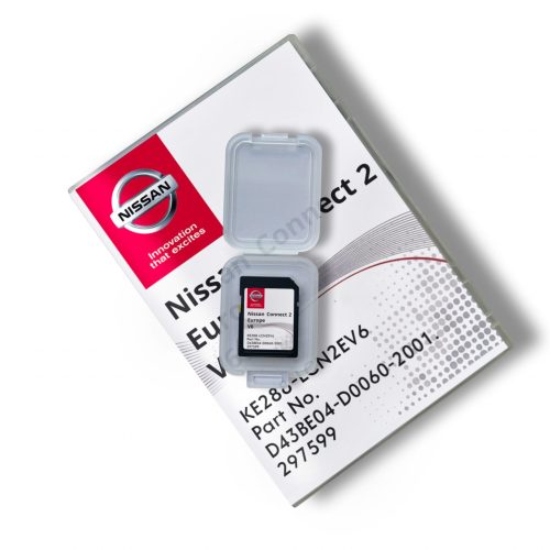 Nissan Connect 2 v6 SD-Karte Europa+Turkey | Teilenummer: KE288-LCNKEV6