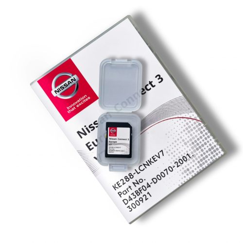 Nissan Connect 3 v7 SD-Karte Europa | Teilenummer: KE288-LCNKEV7
