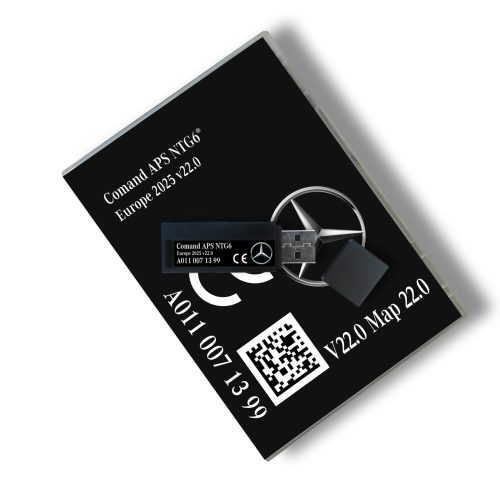 Mercedes-Benz Comand NTG6 v22 USB Stick + PIN Code Europe | Part number: A0110071399