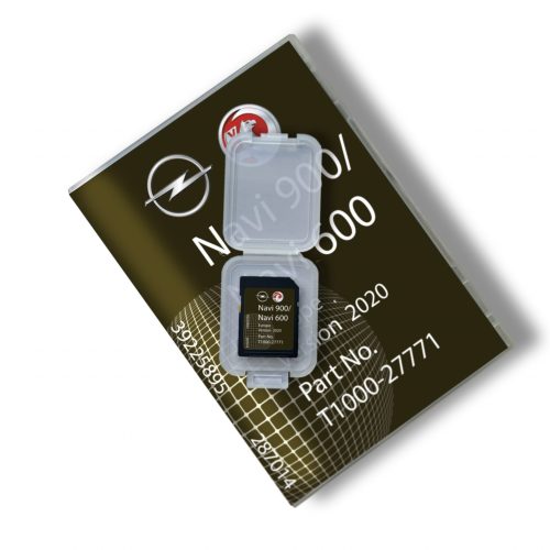 Opel / Vauxhall / Chevrolet 600/900 SD-Karte Europa Teilenummer: T1000-27771