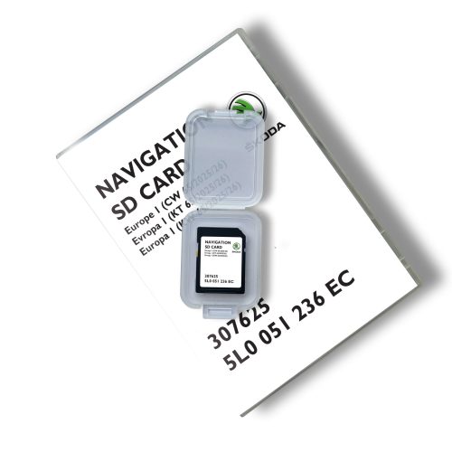 Skoda Amundsen MIB2 SD Card Europe 32GB | 2025-2026 | Part number: 5L0051236EC