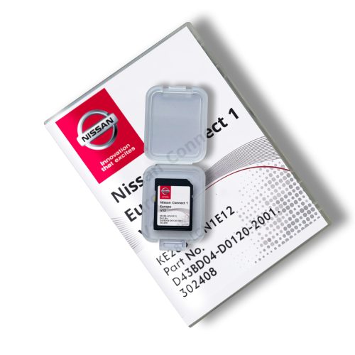 Nissan Connect 1 v12 SD-Karte Europa | Teilenummer: KE288-LCN1E12