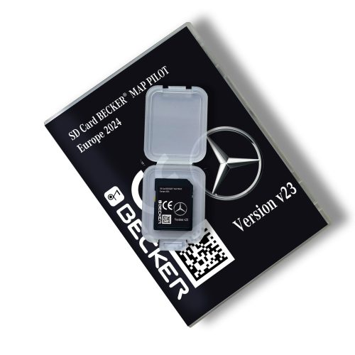Mercedes-Benz Becker Map Pilot v23 Rev1 SD card Europe 2024-2025
