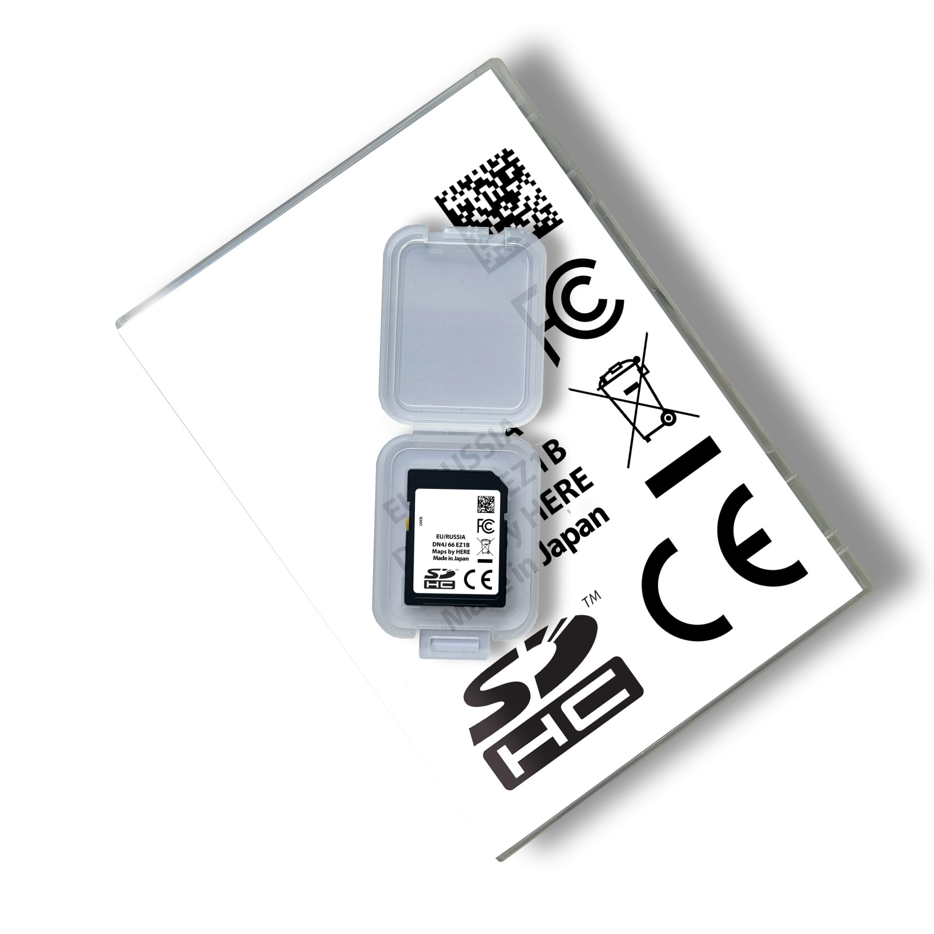 Mazda Connect 2 Gen7 SD Card Europe + Turkey Part Number: DN4J66EZ1B